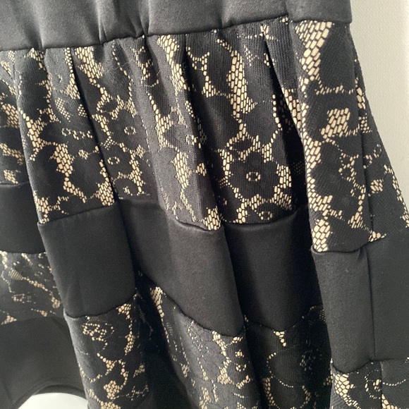 Ruby Rox Black Key Hole Back Lace Sleeveless Dress, Size 7 - Picture 4 of 10